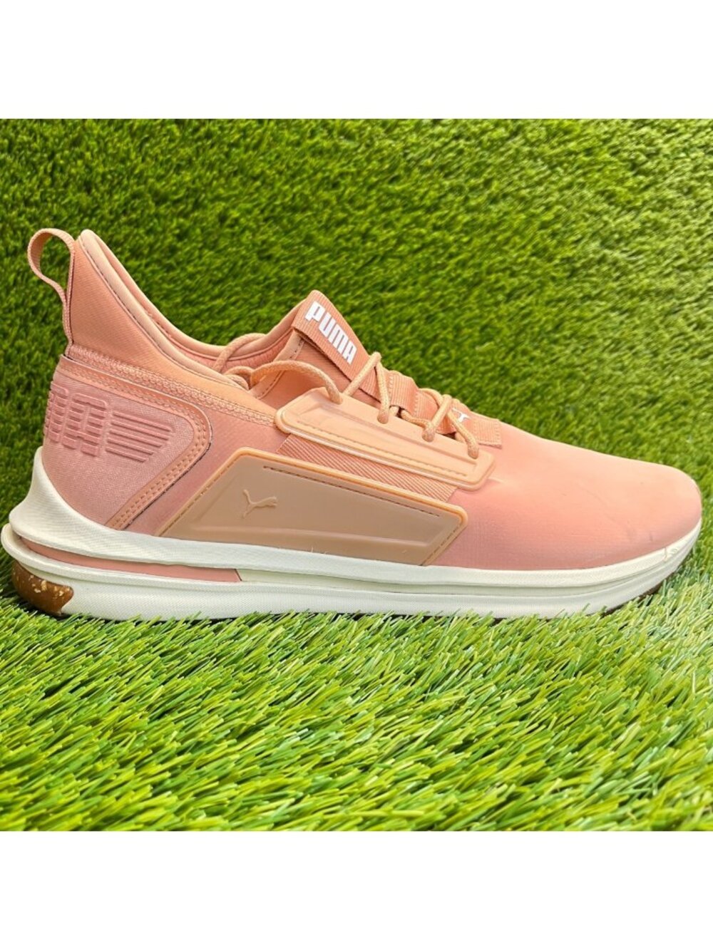 Puma Ignite Limitless Street Runner Mens Size 11.5 Pink Running Shoes Sneakers